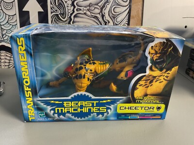 HASBRO TRANSFORMERS BEAST MACHINES HEROIC MAXIMAL CHEETOR CHEETAH 1999