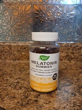 Nature's Way Sleep Support Melatonin Gummies, 5mg Per 2 Gummy Serving, 120ct.