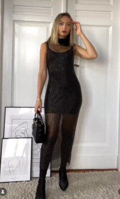 ZARA NWT $169 WOMAN SEMI SHEER RHINESTONE MESH DRESS COPPER | 0653/066 ONE SIZE | eBay ZARA NWT $169 WOMAN SEMI SHEER RHINESTONE MESH DRESS COPPER | 0653/066 ONE SIZE | eBay