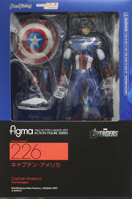Figma 226 Marvel Avengers Captain America action figure Max Figma 226 Marvel Avengers Captain America action figure Max