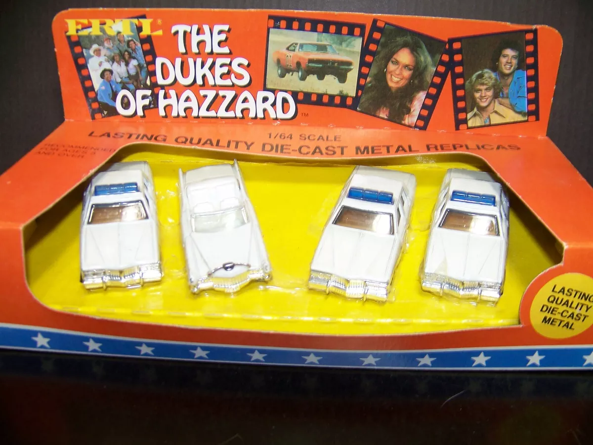 The Dukes of Hazzard Ertl Gift Set 1570 4 Car Set Original Box