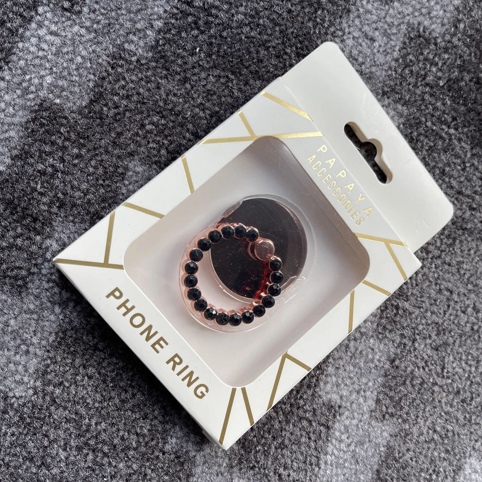 PHONE RING HOLDER DISC FINGER GRIP ROTATING STAND MOUNT FOR MOBILE PHONE - Image 2 of 3