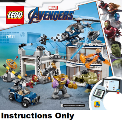 Avengers Infinity War Instrucciones De Lego Avengers Endgame Iron
