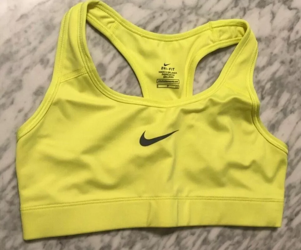 Nike neon bra store