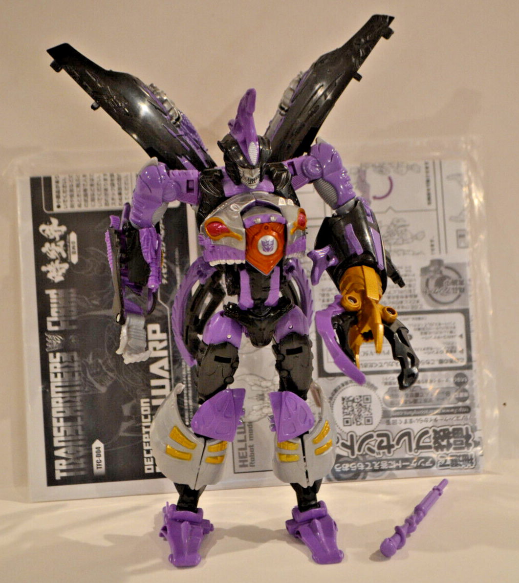 Takara Tomy Transformers Cloud TFC-D04 DECEPTICON Hellwarp action