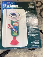 Bucilla NEW Jeweled Door-Knob Ornaments Set 0f 4 Kit 48804 Candy Elves Made USA