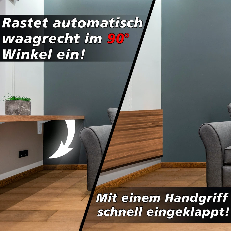 Regalträger Regalwinkel Schwerlastträger Regalbodenträger Halterung Wandregal - Bild 4 von 4