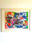 CHUCK GREATREX "MAX MASTER"  Abstract ORIGINAL Painting! Real Nice! — photo 2