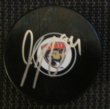 JAMES REIMER SIGNED FLORIDA PANTHERS HOCKEY PUCK w/ COA