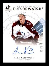 2017-18 SP Authentic #173 Alex Kerfoot FWA Rookie Auto #/999 (ref 133608)