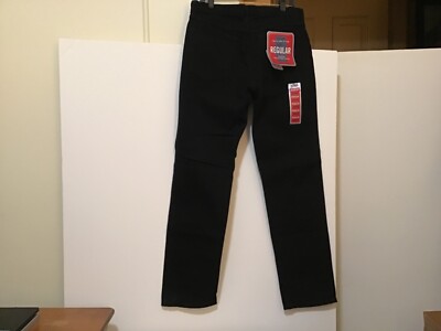 Brittania Mens 34 x 33 (Actual) Black Denim Jeans NWT!  #CB32-7