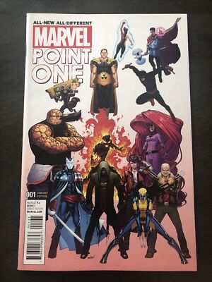 ALL-NEW ALL-DIFFERENT MARVEL POINT ONE ISSUE #1 DEC 2015 VARIANT COVER