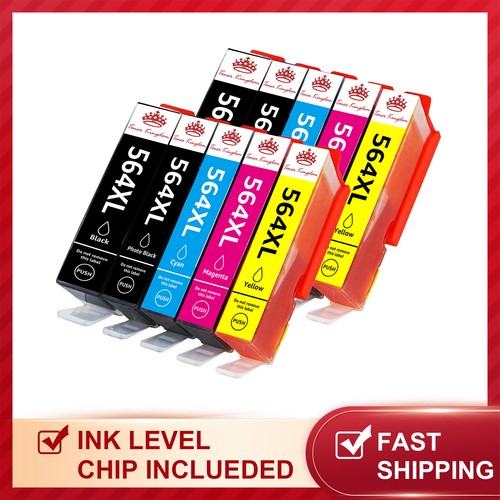 D&C 8er Multipack Druckerpatronen Kompatibel Für HP 364 XL – Schwarz, Cyan, Magenta, Gelb – Ersatz Für Viele HP Druckermodelle
