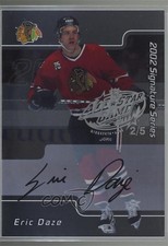 2001 ITG Be A Player Signature Series All-Star Game 2/5 Eric Daze #068 Auto 0c3