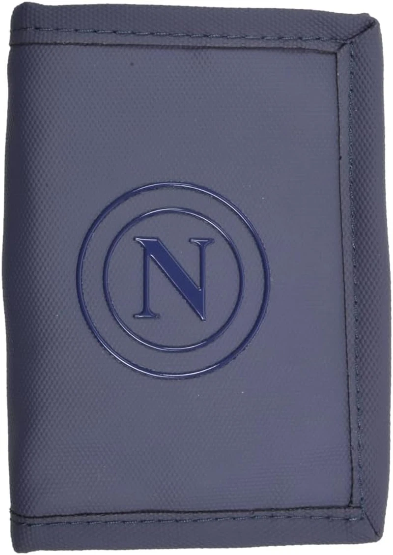 RED X Portafoglio Uomo E Ragazzi In Tela Tri-Fold, Con Zip E Scomparti, Compatto, Colore Blu - 4