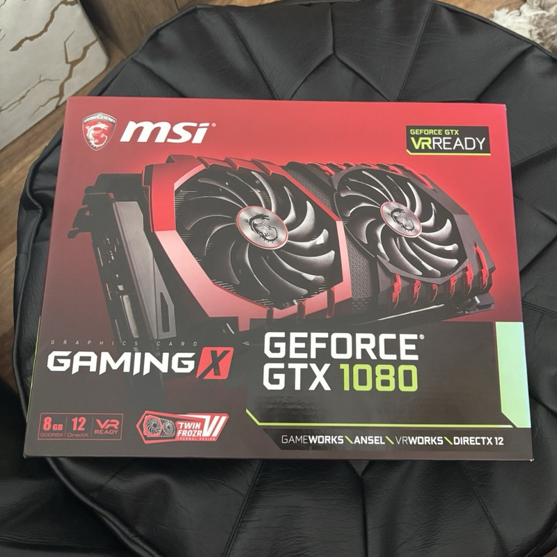 MSI GeForce GTX 1080 Gaming X 8GB VR Ready DirectX 12 graphics card