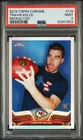 2013 Topps Chrome #118 Travis Kelce Refractor Rookie RC PSA 9 Mint KC Chiefs