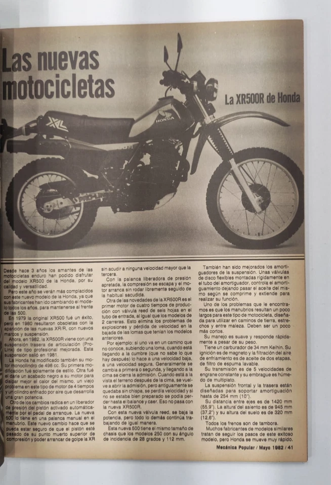 MECANICA POPULAR, MEXICAN MAGAZINE, No.5 VOL.35 MAY 1982, LAMBORGHINI ON COVER - Image 3 of 4