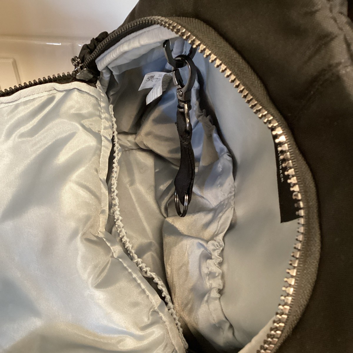 Lug Hatchback Infinity Collection Backpack Taupe Grey Small Travel Bag Excellent Hatchback Classic VL Backpack | Lug main image 3