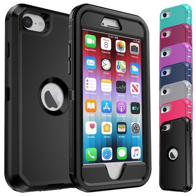 For iPhone SE 2022/2020/8/7/6s Plus Case Shockproof Heavy Duty Protective Cover