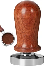 Espresso Coffee Tamper 51Mm - WYLOSUA Spring-Loaded Hand Tamper Premium Barista