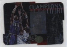 1995 SP Championship Series Champions of the Court Die-Cut Vin Baker #C15 11pj