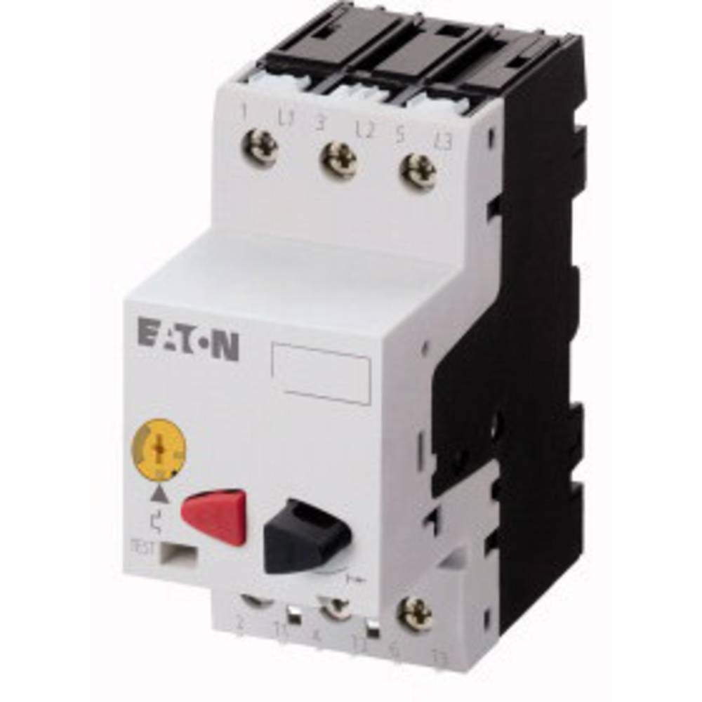 Disjoncteur de protection moteur Eaton PKZM01-1 690V AC 1A pour boîtier électrique Triphasé