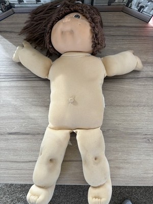 Cabbage Patch Kids 1985 Vintage Puppe braune Haare