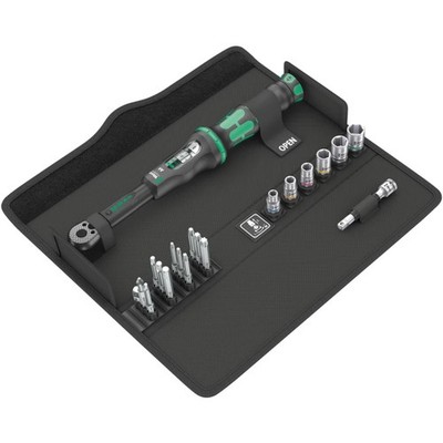 WERA 05130110001 Click-Torque A 6 Set 1, 2.5-25 Nm, 20 pieces