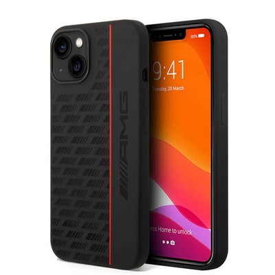 AMG Red Stripe Mercedes Benz für iPhone 13, 14,  Schutzhülle/Case Tasche