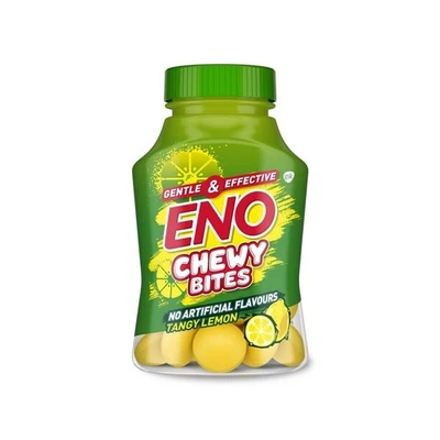 ENO CHEWY BITES: Tasty Chewable Antime, Anywhere - 30 Tabs - Lemon