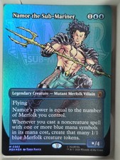 Namor the Sub-Mariner [Borderless Foil] #362 Prices | Magic Marvel