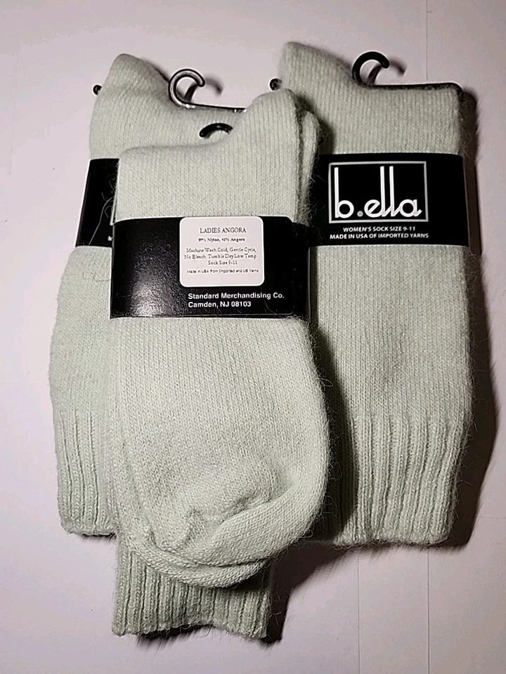 ☆ 3 PARES ☆ Calcetines B.ella Angora Como Nuevos Foto 2 de 2
