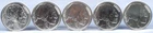 (5) .999 Fine Silver Buffalo 1oz Rounds
