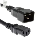AC Power Cord, C20 to C13, 14 AWG, 10' - Lifetime Warranty