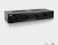 Pyle PSLSW4 Black Multi-Zone 4-Channel Stereo...