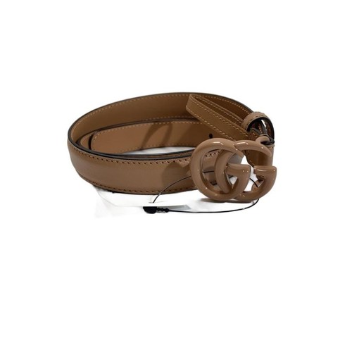 GUCCI Belt, Beige, Plain, Women's 409417