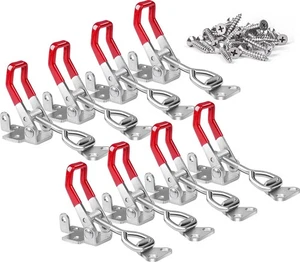 8Pack Heavy Duty Toggle Latch Clamp 4002, Adjustable Toggle Clamp Latch With ... - Picture 1 of 7