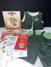 Teddy Ruxpin Airship Book W Cassette Christmas Book 3 Pc Outfit  Paperwork Lot