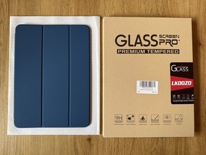 Apple iPad Air 4 5 6 7 Gen. 11" Smart Folio Marine Blau MNA73ZM/A +Displayschutz