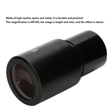WF10X 18mm Biological Microscope Wide angle Eyepiece Optical Lenses with Scale
