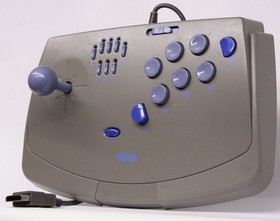 JAPAN ARCADE STICK VIRTUA STICK HSS-0104 SEGA SATURN USED WORKING 100% LV4 90459