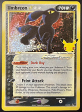 Pokemon TCG Umbreon 17/17 Pop series 5 25th anniversary celebration on eBay