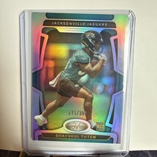 2025 Panini Certified Mirror /399 #157 Bhayshul Tuten Rookie Jaguars