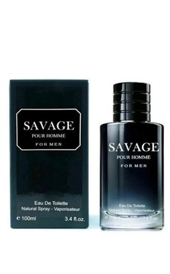 Savage 100 ml 3.4 oz High Quality Impression Cologne EDT Spray for Men