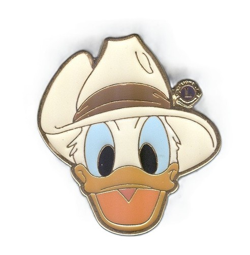 Lions Club Pins - Cartoon Donald Duck Face Hat