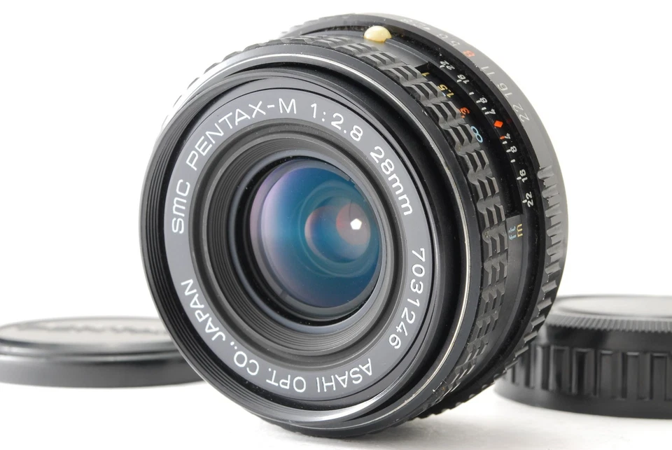 [EXC+5] Lente grande angular Pentax SMC Pentax-M 28mm f/2.8 montagem K do Japão - Imagem 3 de 4