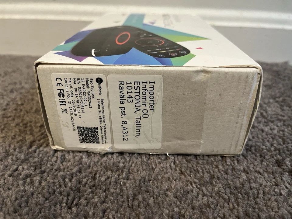 Infomir Set Top Box MAG324w2 Brand NEW Sealed - Image 3 of 4