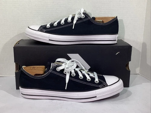 Sneakers Converse donna taglia 10 EU 41 5 nere in tela All Star Ox AJ 1061