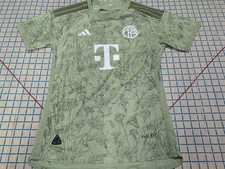  Adidas Bayern Munich 2023 Wiesn Green Oktoberfest Slim FIT Jersey Men's S ~15 